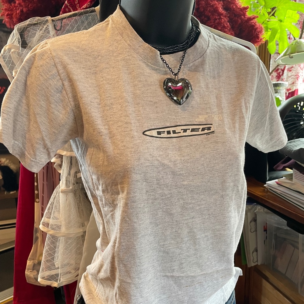 VINTAGE 1995 Filter Tee - Women's Small